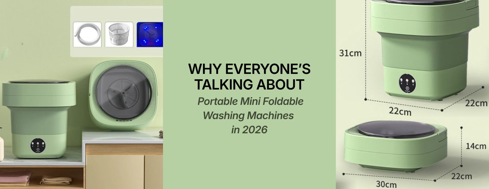 Why Everyone’s Talking About Portable Mini Foldable Washing Machines in 2026
