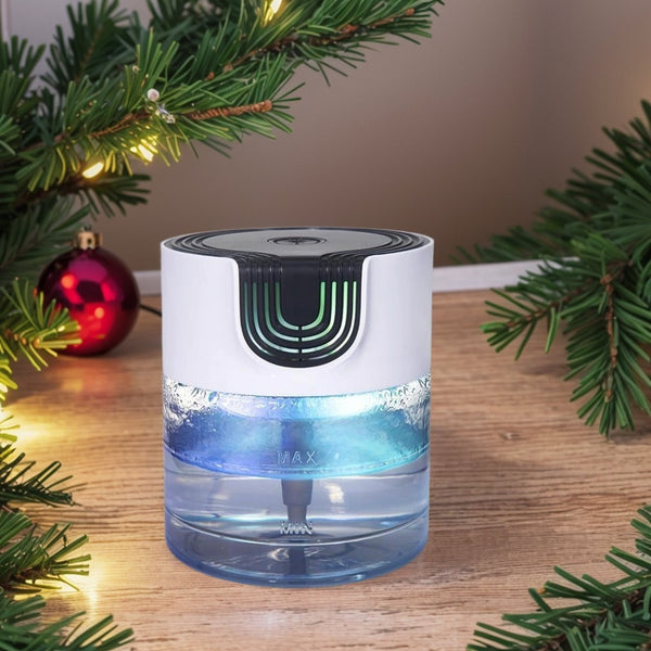 Air Purifier and Aroma Diffuser with Colorful LED Night Light