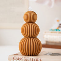 Creative Geometric Pillar Scented Candles For DIY Home And Holiday Decor