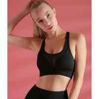 Shockproof Sports Bra - High Support Yoga Vest for Women's Fitness