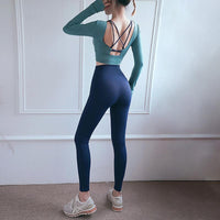 Autumn & Winter Yoga Suit – 2-Piece Activewear Set