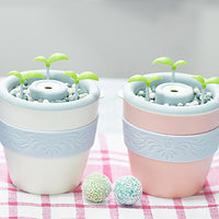 Mini USB negative ion potted air humidifier