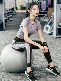 Fall Winter Loose Net Celebrity Sexy Slimming Gym Quick-Drying Running Yoga Wear
