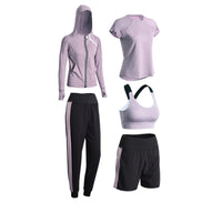 Fall Winter Loose Net Celebrity Sexy Slimming Gym Quick-Drying Running Yoga Wear