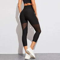 Women Leggings Mesh Design Trousers Pants