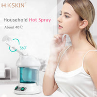 Facial Steam Vaporizer with Ozone Therapy for Skin Care