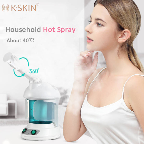 Facial Steam Vaporizer with Ozone Therapy for Skin Care
