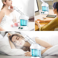 Facial Steam Vaporizer with Ozone Therapy for Skin Care