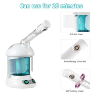 Facial Steam Vaporizer with Ozone Therapy for Skin Care