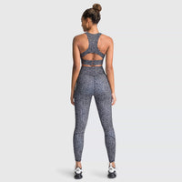 Kickback solid color yoga suit
