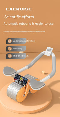 Abdominal Wheel Roller with Elbow Support - Ab Wheel for Core Workout