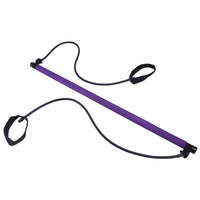 Pilates Bar Kit with Resistance Bands - Portable Home Gym Equipment