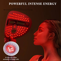 LED Red Light Therapy Face Mask for Facial Skin Care and Rejuvenation