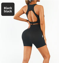 Women's Seamless Workout Set with Sports Bra and Leggings