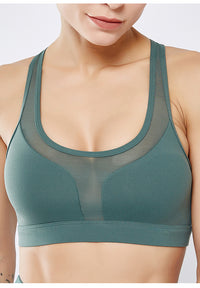 Shockproof Sports Bra - High Support Yoga Vest for Women's Fitness