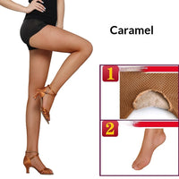 Professional Latin Dance Competition Socks Pantyhose For Slimming Legs