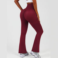 High Waist Flare Leggings for Yoga and Fitness