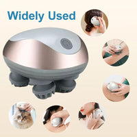 Electric Massager Head Massager Waterproof Massager 3 Kneading Modes