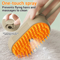 Cat Steam Brush Pet Hair Removal Comb
