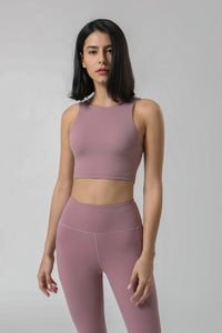 New Nude Yoga Women's High Waist Pocket Fitness Suit