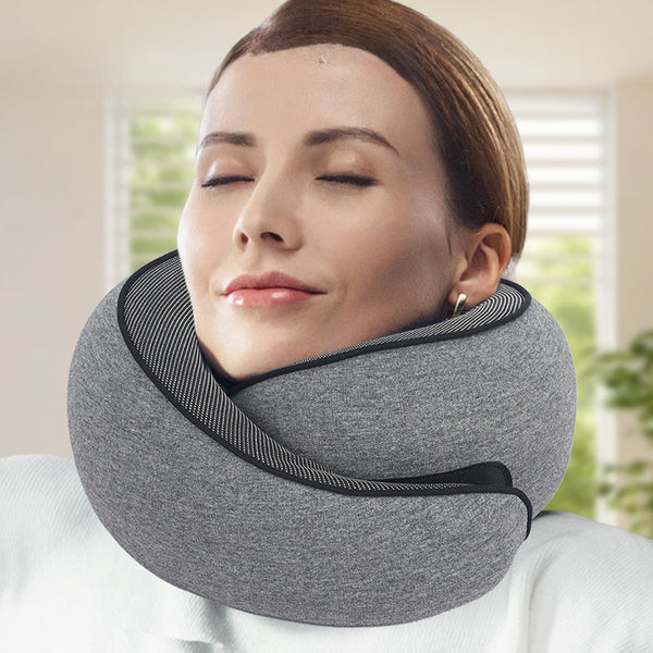 Travel Neck Pillow For Airplanes Offices And Cars Travel Neck Pillow Soft Neck Pillow For Traveling