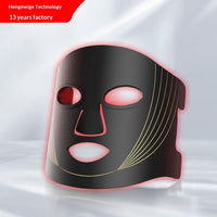 Silicone LED Photon Face Mask for Facial Beauty and Skin Care