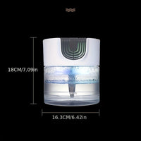 Air Purifier and Aroma Diffuser with Colorful LED Night Light
