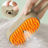 Cat Steam Brush Pet Hair Removal Comb