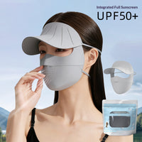 Summer Sun-Protective Face Mask Womens Full-Face