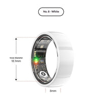Health Tracking Ring for Heart Rate Sleep and Blood Oxygen Monitoring