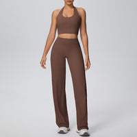 Women's Two-Piece Sports Running Fitness Outfit Set