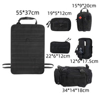 Car Universal Rear Seat Six-piece Set
