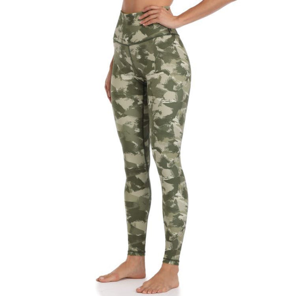 High Waist Yoga Leggings for Fitness and Running