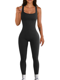 Women's Suspender Tank Top Tights