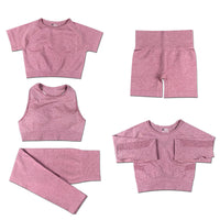 Women's Yoga Suit Sports Five-piece Set