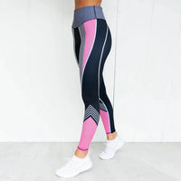 Printed Slim Yoga Pants Women's Suit