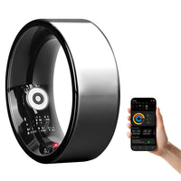 Smart Fitness Ring with Sleep, Stress and Heart Rate Tracking