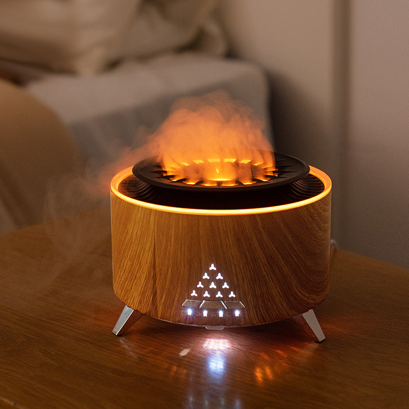 LED Fire Flame Aroma Diffuser for Home and Office