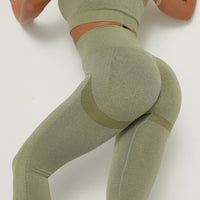 Seamless Butt-Lifting Yoga Leggings