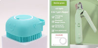 2-in-1 LED Pet Nail Clippers for Dogs & Cats
