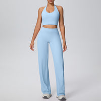 Women's Two-Piece Sports Running Fitness Outfit Set