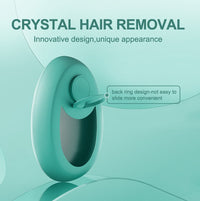Crystal Hair Eraser For Women And Men Painless Hair Eraser Removal Tool For Legs Back Arms