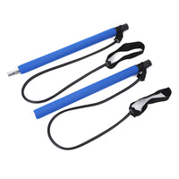 Pilates Bar Kit with Resistance Bands - Portable Home Gym Equipment