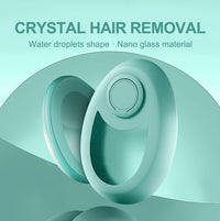 Crystal Hair Eraser For Women And Men Painless Hair Eraser Removal Tool For Legs Back Arms