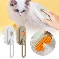 Cat Steam Brush Pet Hair Removal Comb