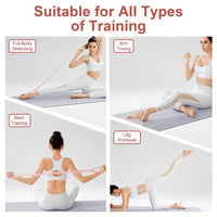 Figure 8 Resistance Band – Elastic Stretching Rope for Home Workouts