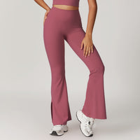 Outer Wear High Waist Wide Leg Hip Raise Yoga Pants