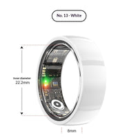 Health Tracking Ring for Heart Rate Sleep and Blood Oxygen Monitoring