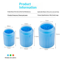 Portable, Simple Pet Cleaning And Grooming Foot-Washing Cup