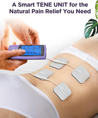 Dual Channel TENS EMS Machine for Muscle Recovery and Relaxation